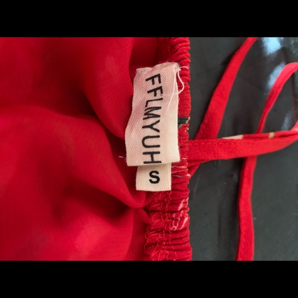 Red Maxi Dress - Picture 5 of 7